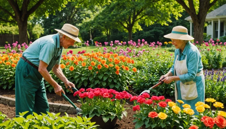 aide jardinage pour personnes âgées