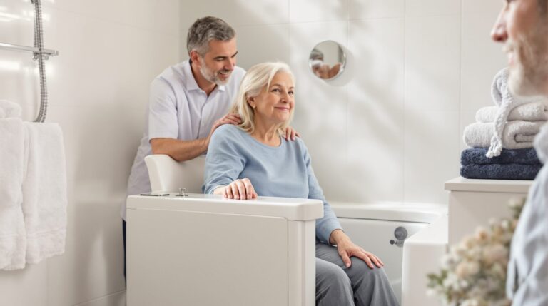 baignoire avec porte pour personnes âgées