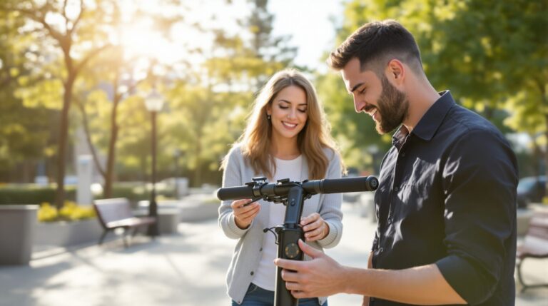 scooter electrique pliable homologué