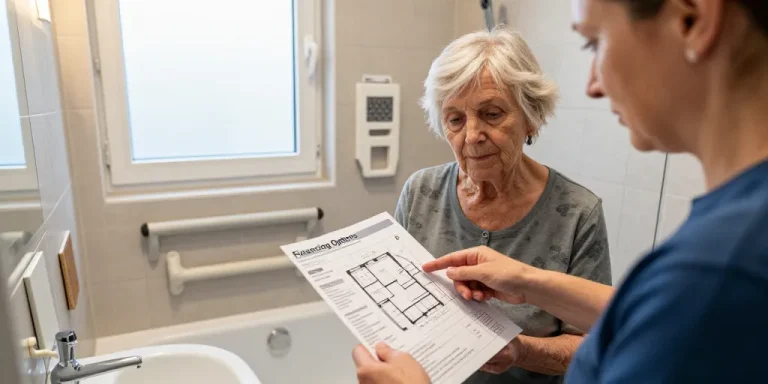 aide pour amenagement salle de bain personne agée locataire
