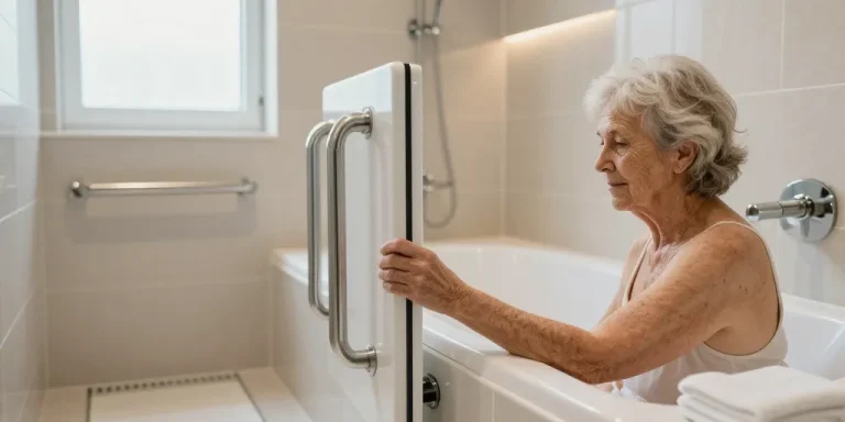 baignoires sabot avec porte