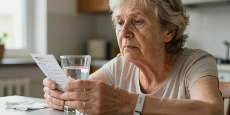 déshydratation symptômes personne âgée