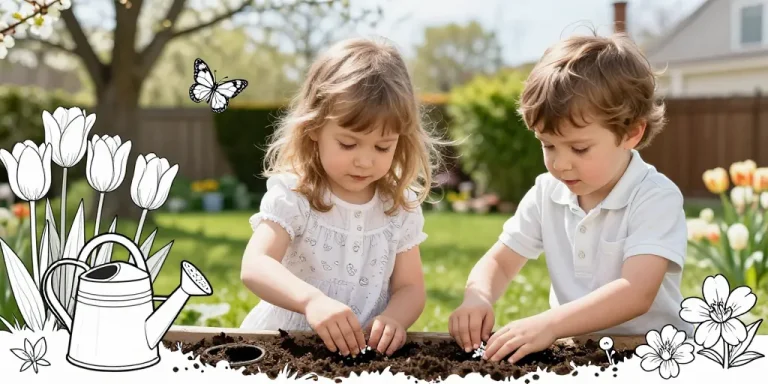 dessin de printemps a imprimer