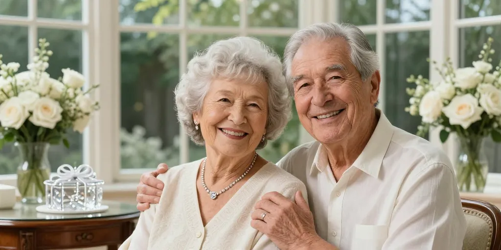 60 ans de mariage cadeau original