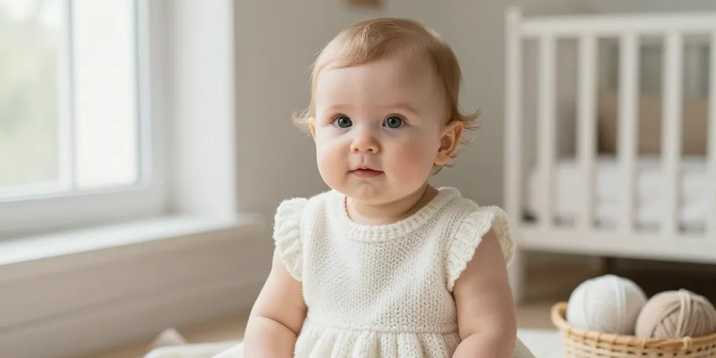 modele tricot robe bebe gratuit